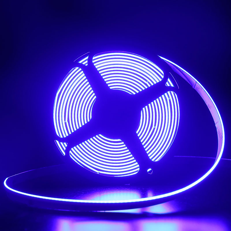 DC24V Side Glow RGB COB LED Strip Light Dotless 840Chips/m 16.4ft DC24V Side Glow RGB COB LED Strip Light Dotless 840Chips/m 16.4ft